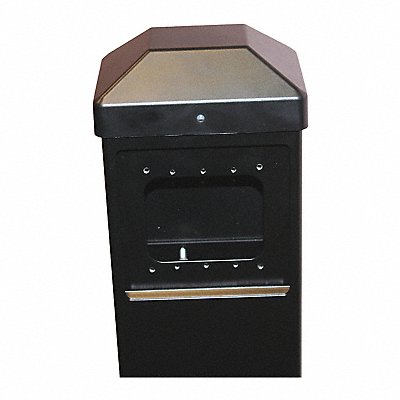 BEA 10BOLLARDBLK Bollard Plastic Surface Mount Black