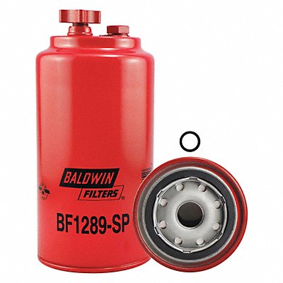 BALDWIN FILTERS BF1289SP Fuel/Water Separator 7-15/16x3-11/16 In