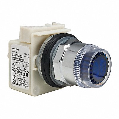 SCHNEIDER ELECTRIC 9001K1L1L Flush Push Button Blue LED 30mm