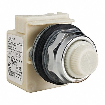 SCHNEIDER ELECTRIC 9001KP35W31 H4552 Pilot Light White 30mm Incandescent