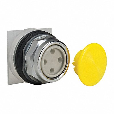 SCHNEIDER ELECTRIC 9001KR4Y Mushroom Head Push Button Yellow 30mm