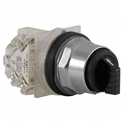 SCHNEIDER ELECTRIC 9001KS42BH13 Selector Switch Non Illuminated 3Pos 30mm Black