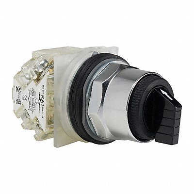 SCHNEIDER ELECTRIC 9001KS46BH2 Selector Switch Non Illuminated 3Pos 30mm Black