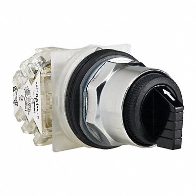 SCHNEIDER ELECTRIC 9001KS53BH13 Selector Switch Non Illuminated 3Pos 30mm Black