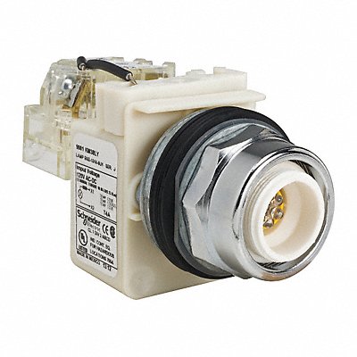 SCHNEIDER ELECTRIC 9001KT38LY Pilot Light No Lens Included 30mm LED