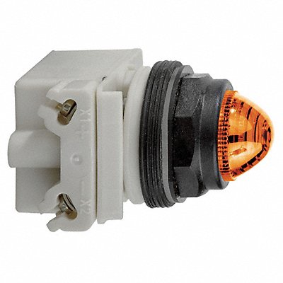 SCHNEIDER ELECTRIC 9001SKP1A9 H4506 Pilot Light Amber 30mm Incandescent