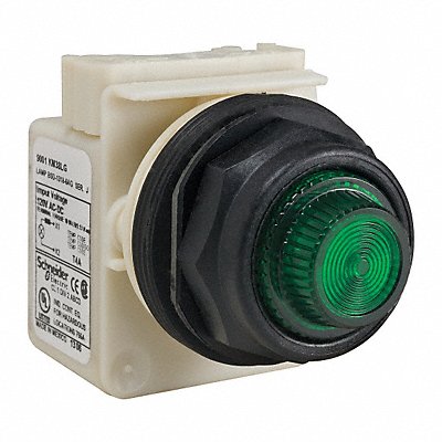 SCHNEIDER ELECTRIC 9001SKP38LGG31 H4544 Pilot Light Green 30mm LED