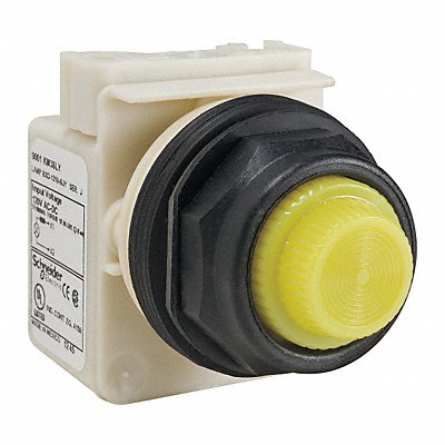 SCHNEIDER ELECTRIC 9001SKP38LYY31 H4544 Pilot Light Yellow 30mm LED