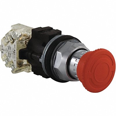 SCHNEIDER ELECTRIC 9001SKR16H13 Emergency Stop Push Button Non Illuminated Red 1NO/1NC