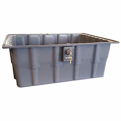 CORTECH 7268M Property Storage Ctr Grey Polypropylene