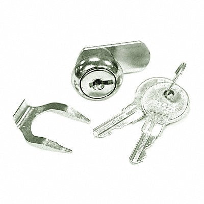 SECURITRON CKL Disc Cam Lock For Thickness 1/8in Chrome