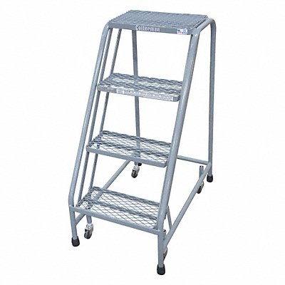 COTTERMAN 1004N1820A6E10B3C1P6 Rolling Ladder 30 in.H x 20 in.W 4 Steps