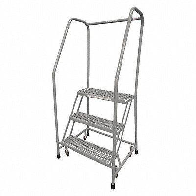 COTTERMAN 1003R2630A3E10B3SSP3 Rolling Ladder 60in.H x 30in.W Serrated