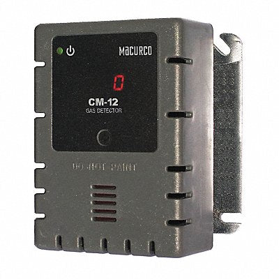 MACURCO CM12 Fixed Gas Detector CO 4-1/2in.Hx4in.W