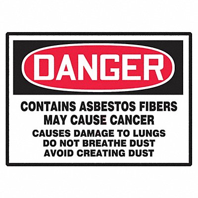 ACCUFORM LCAW102VSP Safety Label 5 inx7 in Vinyl PK5