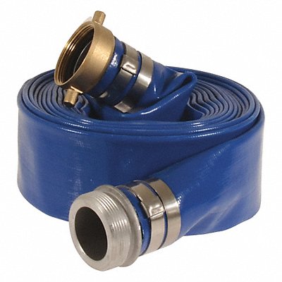 GRAINGER 45DT93 Water Hose Assembly 2 ID 25 ft.