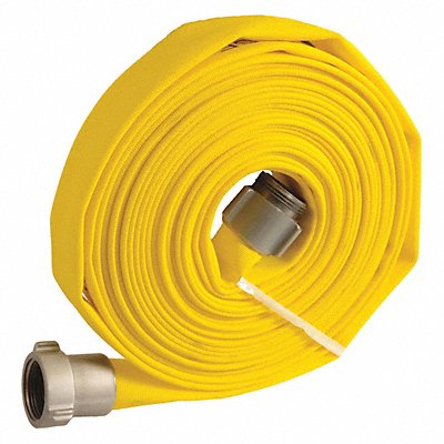 GRAINGER 45DV19 Wildland Fire Hose 1-1/2 ID x 50 ft