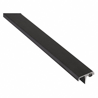 NATIONAL GUARD 158NDKB96 Overlapping Astragal Aluminum 3/16 in