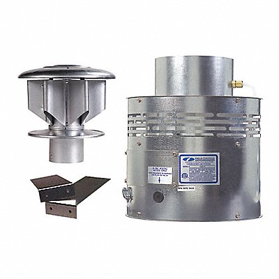 FIELD CONTROLS CAS6SK Combustion Air System 900cfm Wth Str Cap