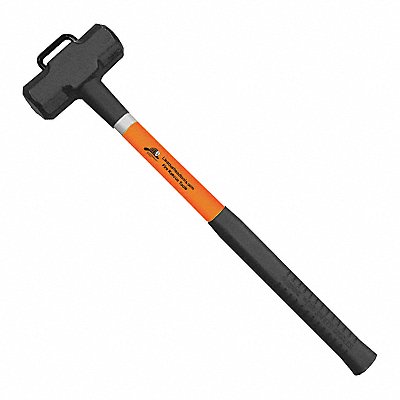 LEATHERHEAD TOOLS SLO624HM Sledge Hammer Orange Fiberglass