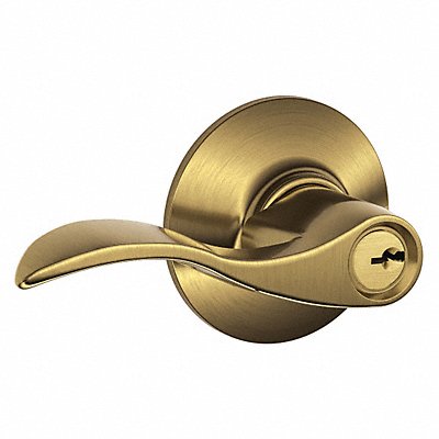 SCHLAGE F51AACC609 Lever Lockset Mechanical Entrance Grd. 2