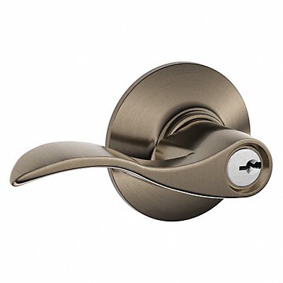 SCHLAGE F51AACC620 Lever Lockset Mechanical Entrance Grd. 2