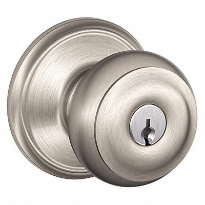 SCHLAGE F51AGEO619 Knob Lockset Mechanical Entrance Grd. 1
