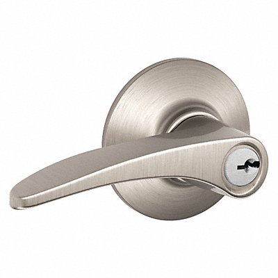 SCHLAGE F51AMNH619 Lever Lockset Mechanical Entrance Grd. 2