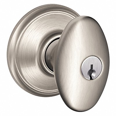 SCHLAGE F51ASIE619 Knob Lockset Mechanical Entrance Grd. 1