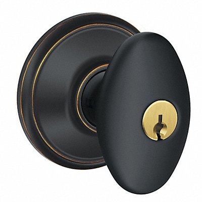 SCHLAGE F51ASIE716 Knob Lockset Mechanical Passage Grd. 1