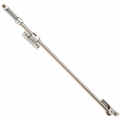 GLYNN-JOHNSON 704SUS26D Door Stop 23in.Lx1in.Wx1in. Proj.