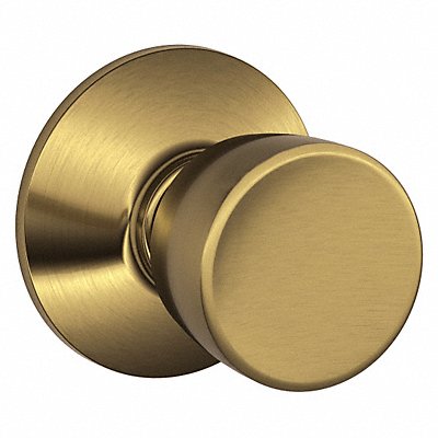 SCHLAGE F10BEL609 Knob Lockset Mechanical Passage Grd. 1