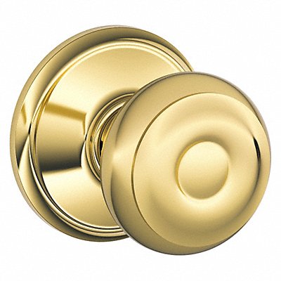 SCHLAGE F10GEO505 Knob Lockset Mechanical Passage Grd. 1