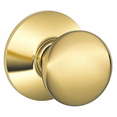 SCHLAGE F10PLY505 Knob Lockset Mechanical Passage Grd. 1