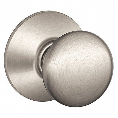 SCHLAGE F10PLY619 Knob Lockset Mechanical Passage Grd. 1