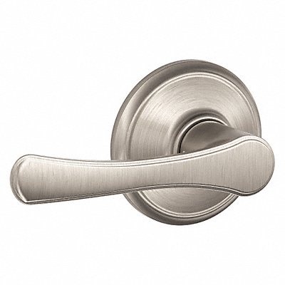 SCHLAGE F10VLA619 Lever Lockset Mechanical Passage Grd. 2