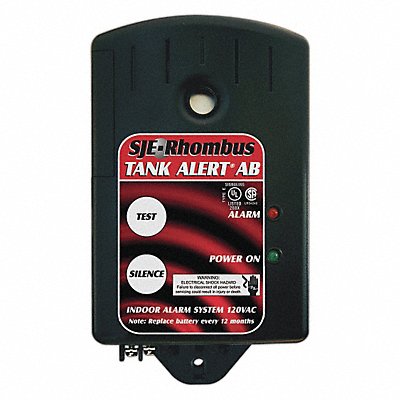 SJE-RHOMBUS 1051132 WaterAlarm Audio Visual 120VAC 6ft