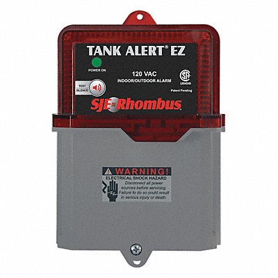 SJE-RHOMBUS TAEZ01HTB Water Alarm Audio Visual 120V AC