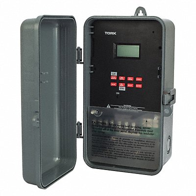 TORK DWZ200B Electronic Timer Astronomic Grey Plastic