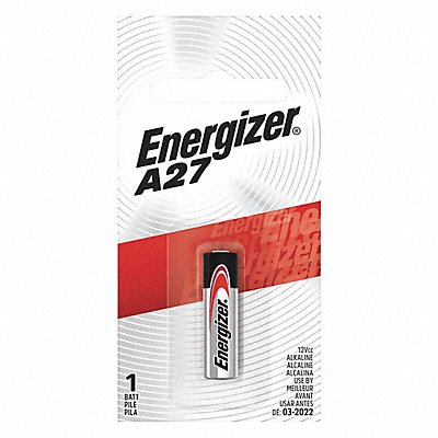ENERGIZER A27BPZ Battery Alkaline Size A27 12VDC