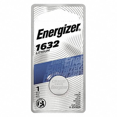 ENERGIZER ECR1632BP Coin Battery Lithium 3VDC 1632