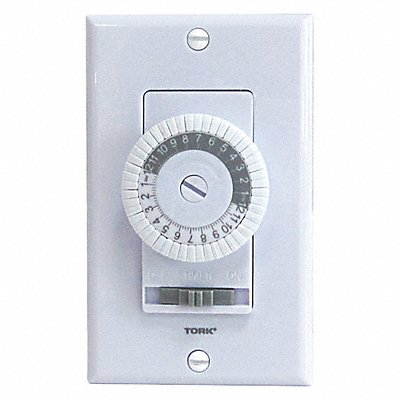 TORK 701B Wall Switch Timer White 125V AC