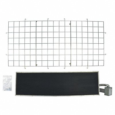 FOSTORIA 64337038 Electric Infrared Heater Panel Emitter 51 L 240VAC