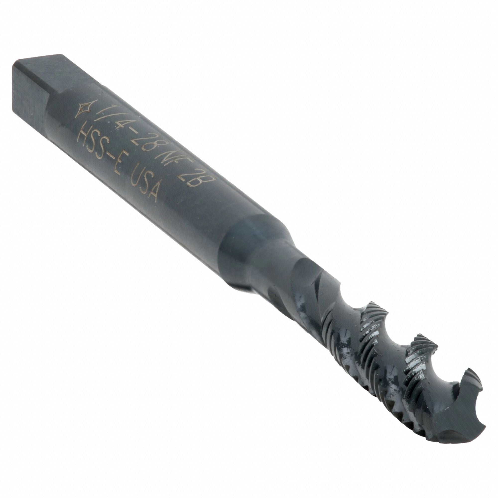 CLEVELAND C98115 Spiral Flute Tap 1/4 -28 HSS-E