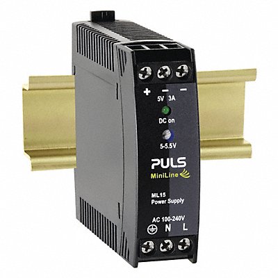 PULS ML15051 DC Power Supply Plastic 5 to 5.5VDC 15W