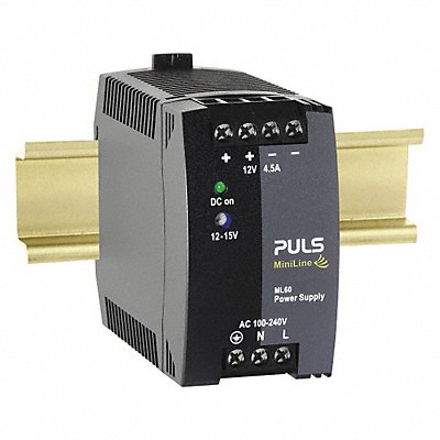 PULS ML60121 DC Power Supply Plastic 12 to 15VDC 54W