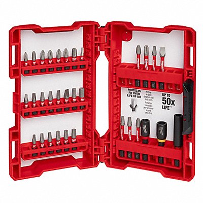 MILWAUKEE 48324004 Screwdriver Bit Set 32 Pieces 1/4 Shank