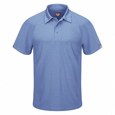 RED KAP SK92MBSS6XL Short Sleeve Polo Mens Sz 6XL