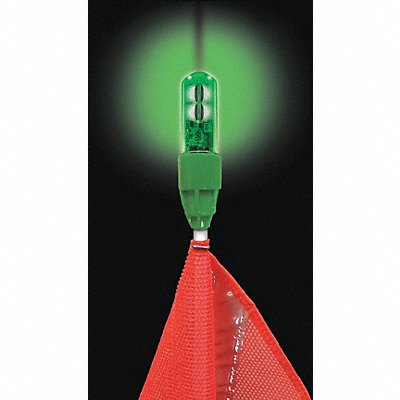 GORILLA WHIP WLFS4LEDGF Flashing LED Light Green
