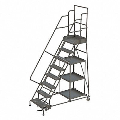 TRI-ARC KDSP108242 Stock Picking Rolling Ladder Cap. 450lb.